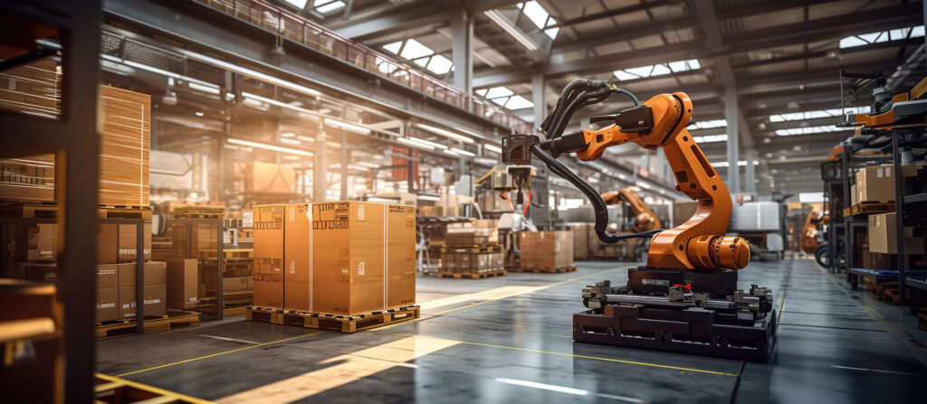 automated robotic systems enhance manufacturing smart warehouses